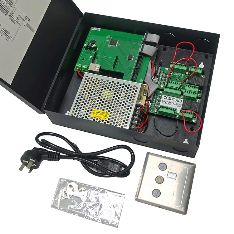 Access Control Board 4 Door - Allesd アンチパスバックインターロック機能付きプロフェッショナル4ドアアクセス制御ボードシステム