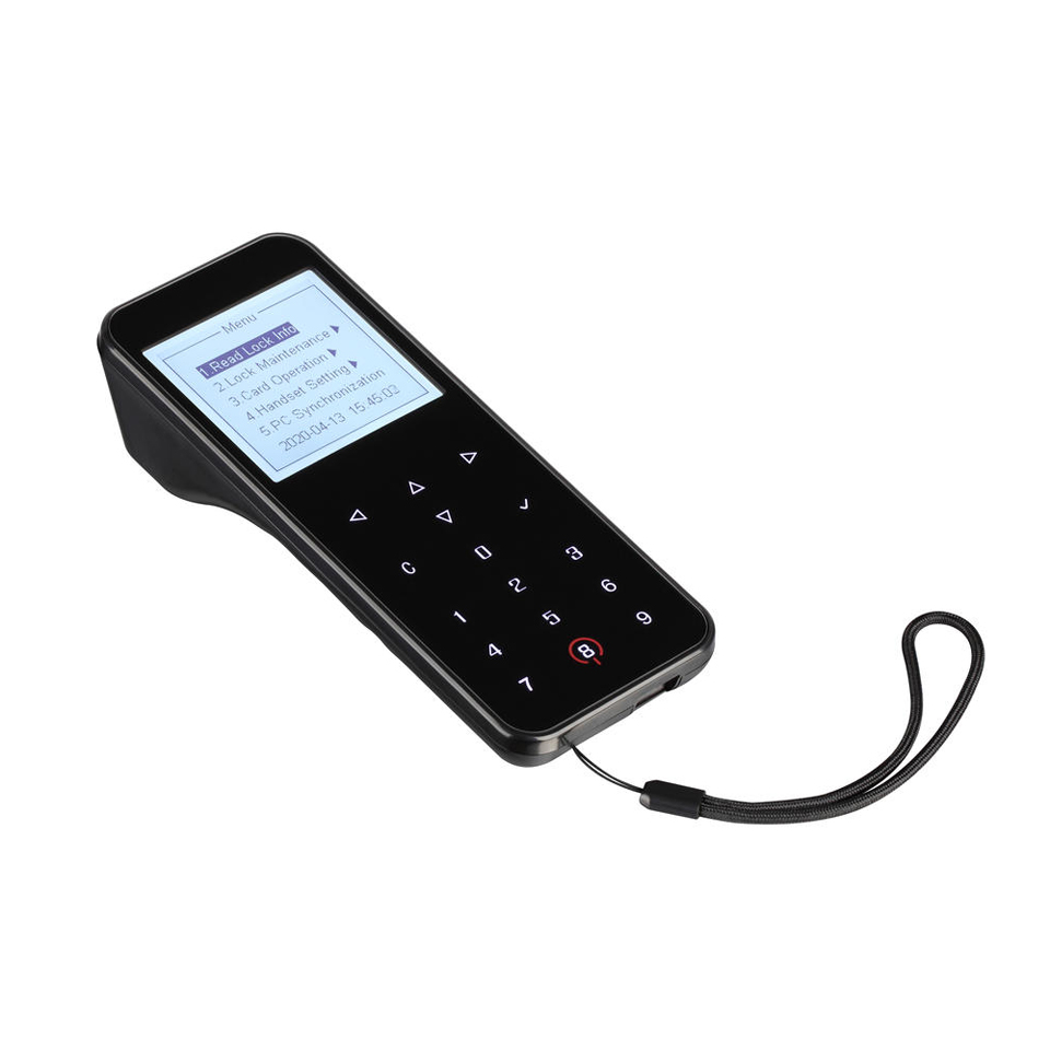 Hotel Lock Card System - スマートRFIDカードホテルロックポータブルLCDハンドセットプログラミングデータコレクターロックPDA（管理ソフトウェアシステム用）