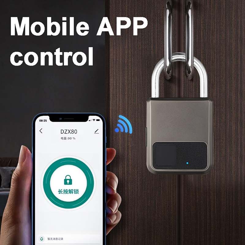 Fingerprint Access Control Door - Tuya スマート南京錠 20 番号指紋ロック盗難防止 USB 充電セキュリティロッカー自転車ジムドアロック解除荷物ロッカー用