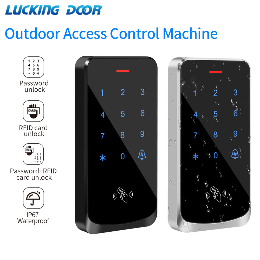Door Access Control Keypad Rfid - IP68 防水タッチバックライトアクセス制御キーボード RFID 125KHz EM 屋外アクセスキーパッドドアロックオープナーウィーガンドリーダー