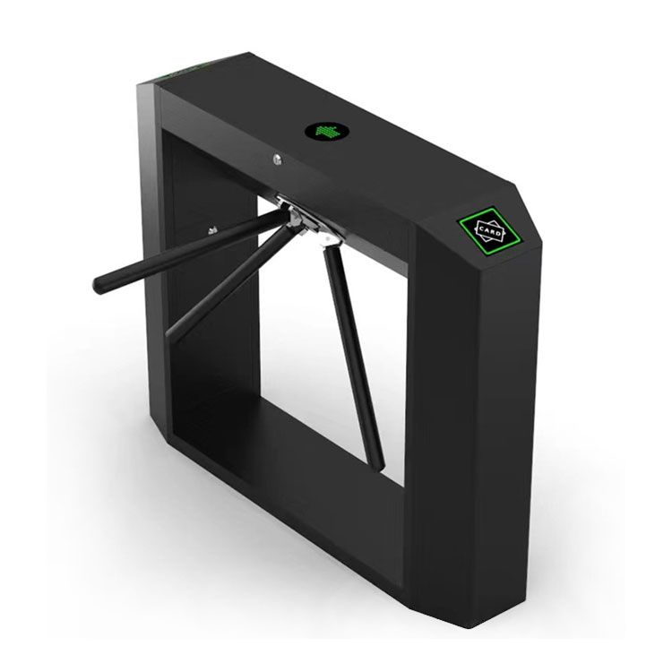 Turnstile Gate Access Control - 高流量ウエストハイ回転ゲート半自動ジムRFIDスワイプカード入退室管理三脚回転式ゲート