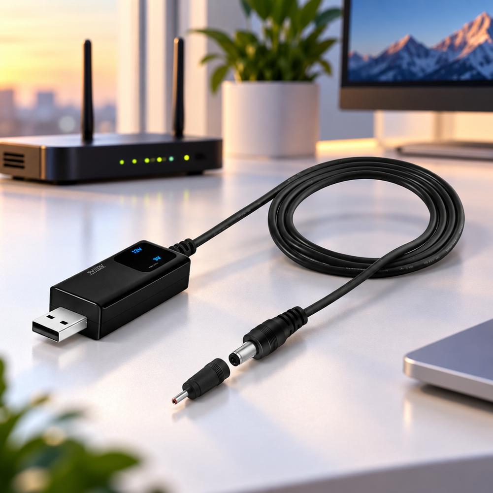 USB昇圧ケーブル 5Vから9V/12Vへの電源アダプター変 - Access Control Power Supply 12V 5A のレビューと価格