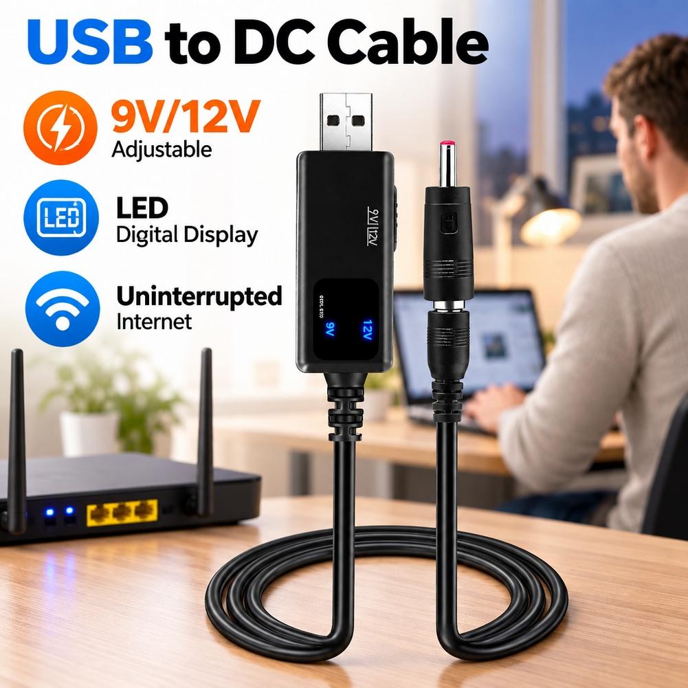 USB昇圧ケーブル 5Vから9V/12Vへの電源アダプター変 - Access Control Power Supply 12V 5A のレビューと価格