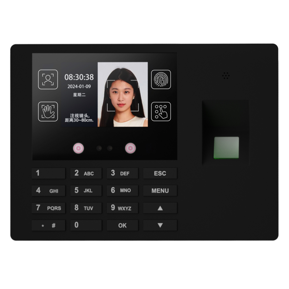 多機能勤怠管理機 指紋認証 パスワード認証 顔認証 3つの機 - Biometric Time Attendance Machine のレビューと価格