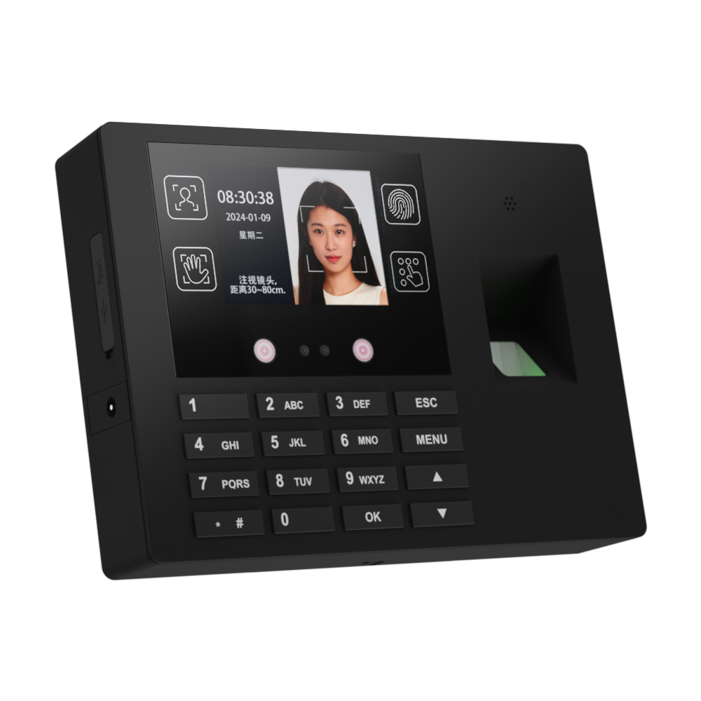 多機能勤怠管理機 指紋認証 パスワード認証 顔認証 3つの機 - Biometric Time Attendance Machine のレビューと価格