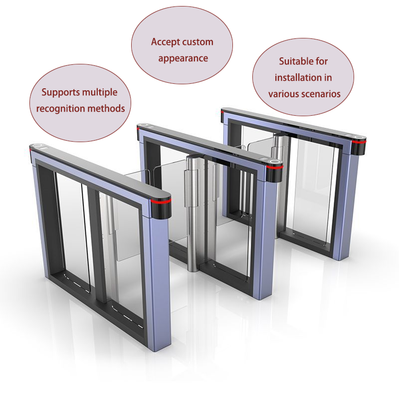 顔認証アクセス制御システム高速回転式ゲートステンレス鋼製交通 - Turnstile Gate Access Control のレビューと価格