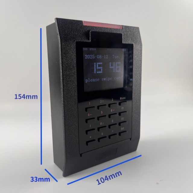 125KHz IDカードと13.56MHz ICカードをサポ - Biometric Time Attendance Machine のレビューと価格