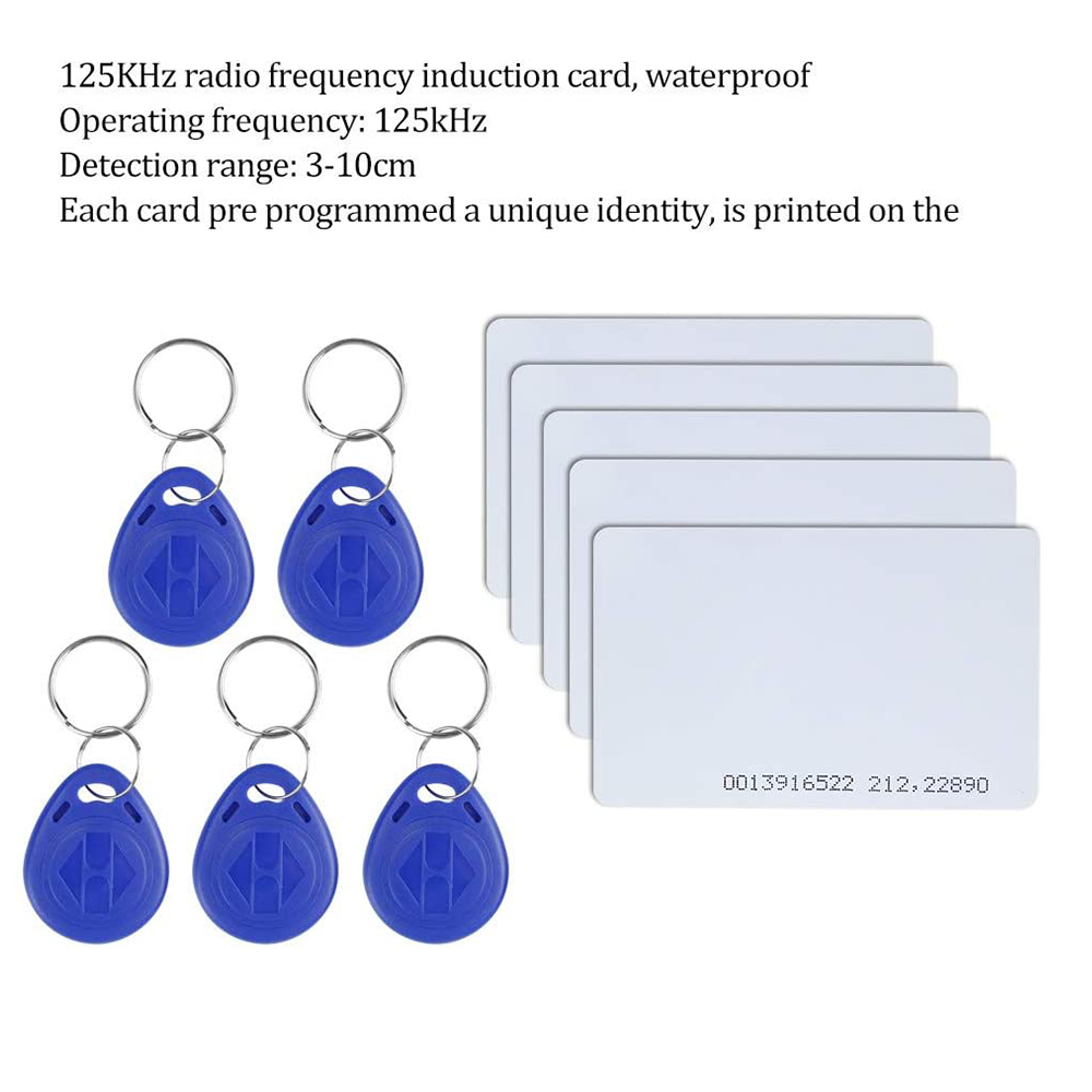 DIYアクセス制御システムキット：125kHz RFIDキー - Access Control System Rfid Kit のレビューと価格