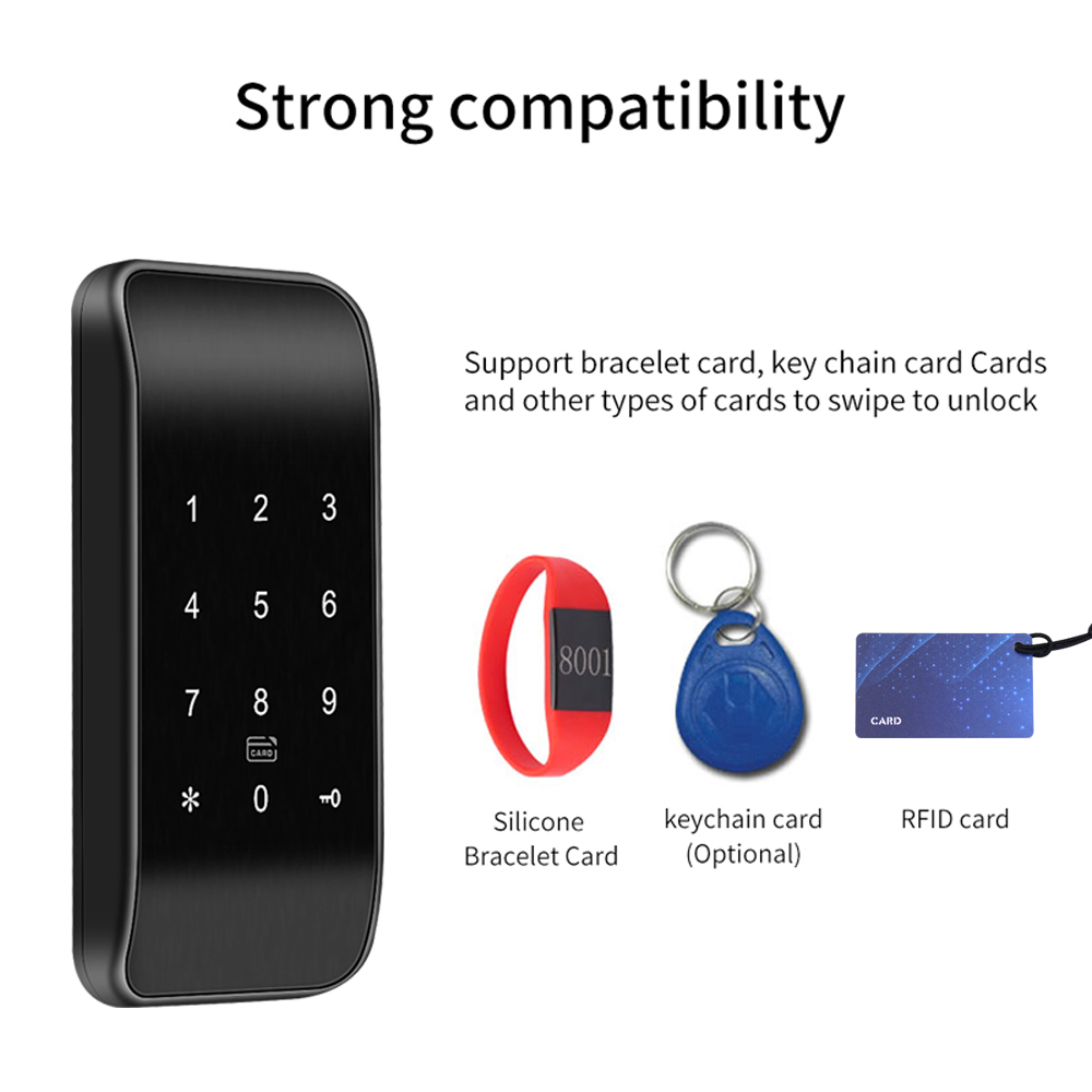 TTLOCK APP スマートキャビネットロック 13.56 - Door Access Control Keypad Rfid のレビューと価格