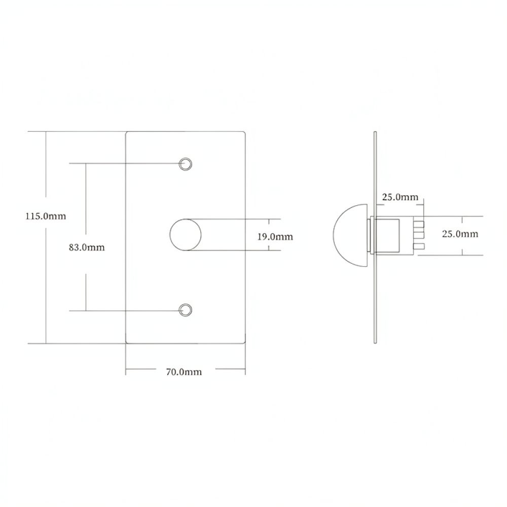 For Feiluotuo S870M1 ドアベルスイッチ、 - Exit Button Push To Release のレビューと価格