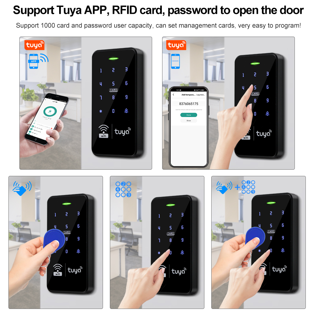 Tuya-Wi-Fiアクセス制御システムキット,13.56M - Access Control System Rfid Kit のレビューと価格