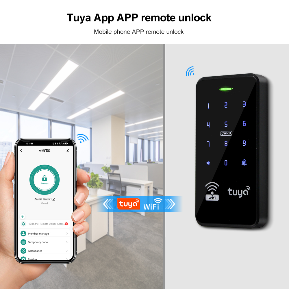 Tuya-Wi-Fiアクセス制御システムキット,13.56M - Access Control System Rfid Kit のレビューと価格