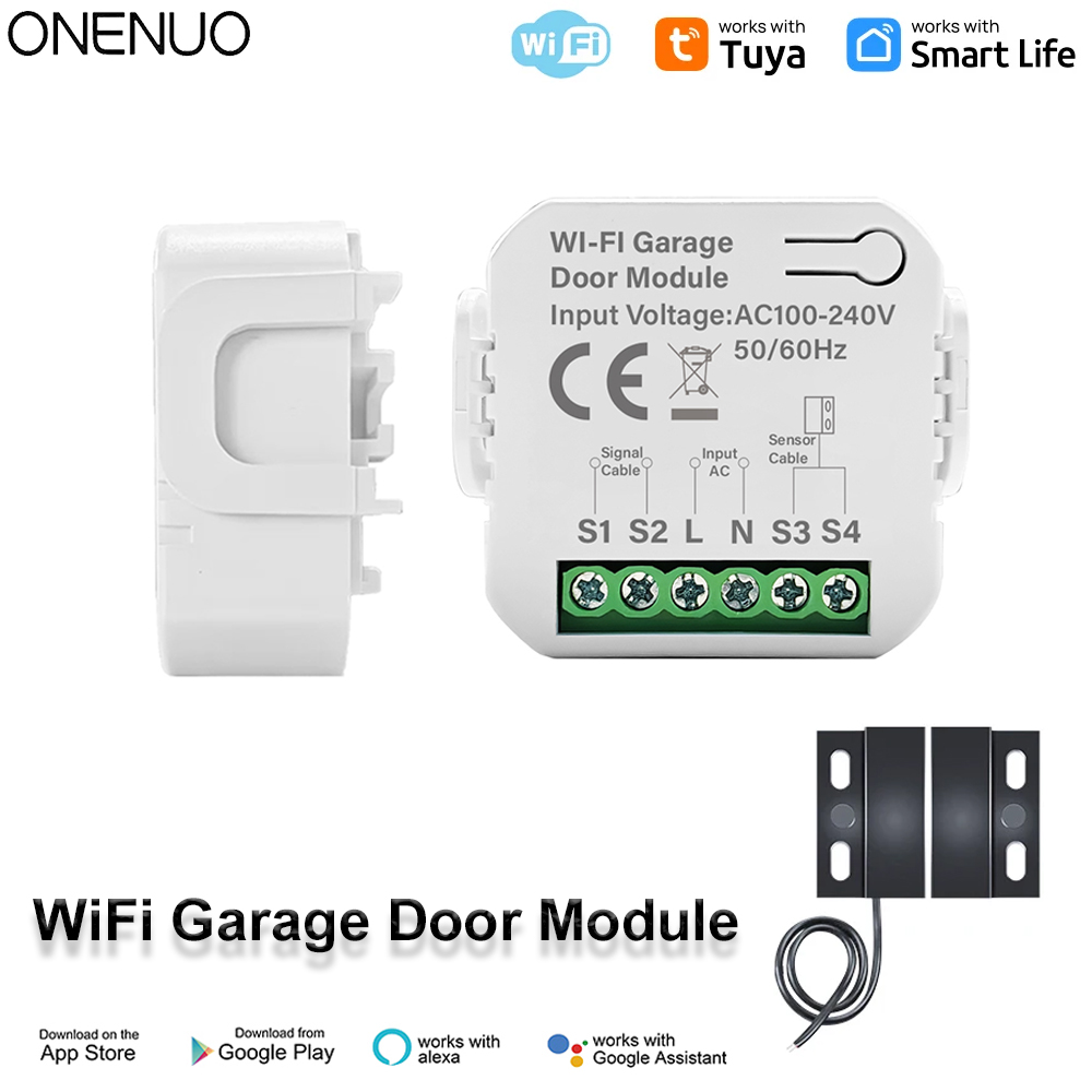 スマート Tuya WiFi ガレージドアスイッチ ドア開閉 - Turnstile Gate Access Control のレビューと価格
