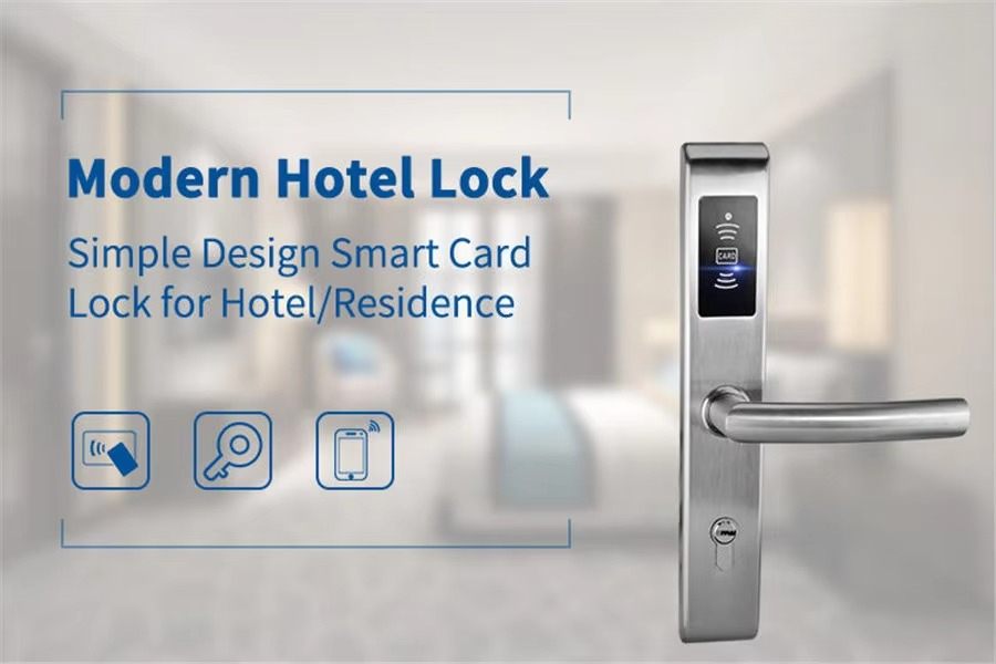 非接触スマートカードドアロックキーレスRFIDホテルロックシ - Hotel Lock Card System のレビューと価格