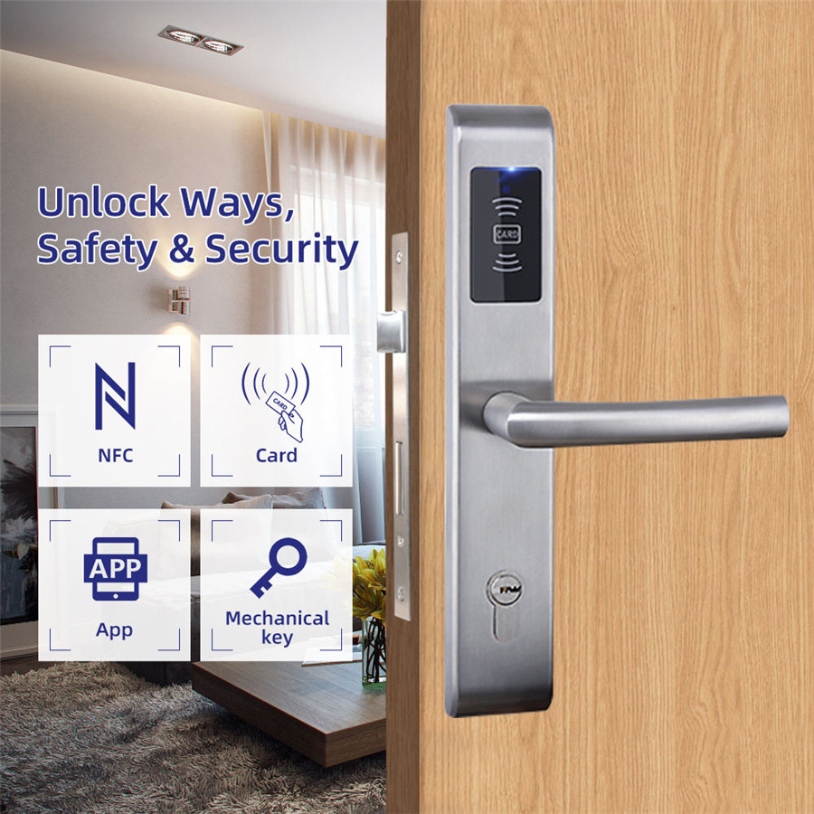 非接触スマートカードドアロックキーレスRFIDホテルロックシ - Hotel Lock Card System のレビューと価格