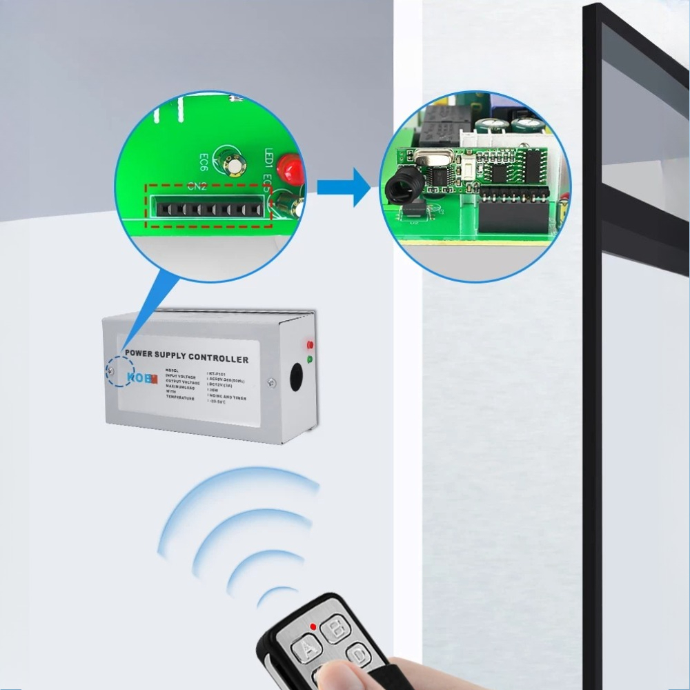 KOB アクセスコントロール電源 12V5A コントローラー - Access Control Power Supply 12V 5A のレビューと価格