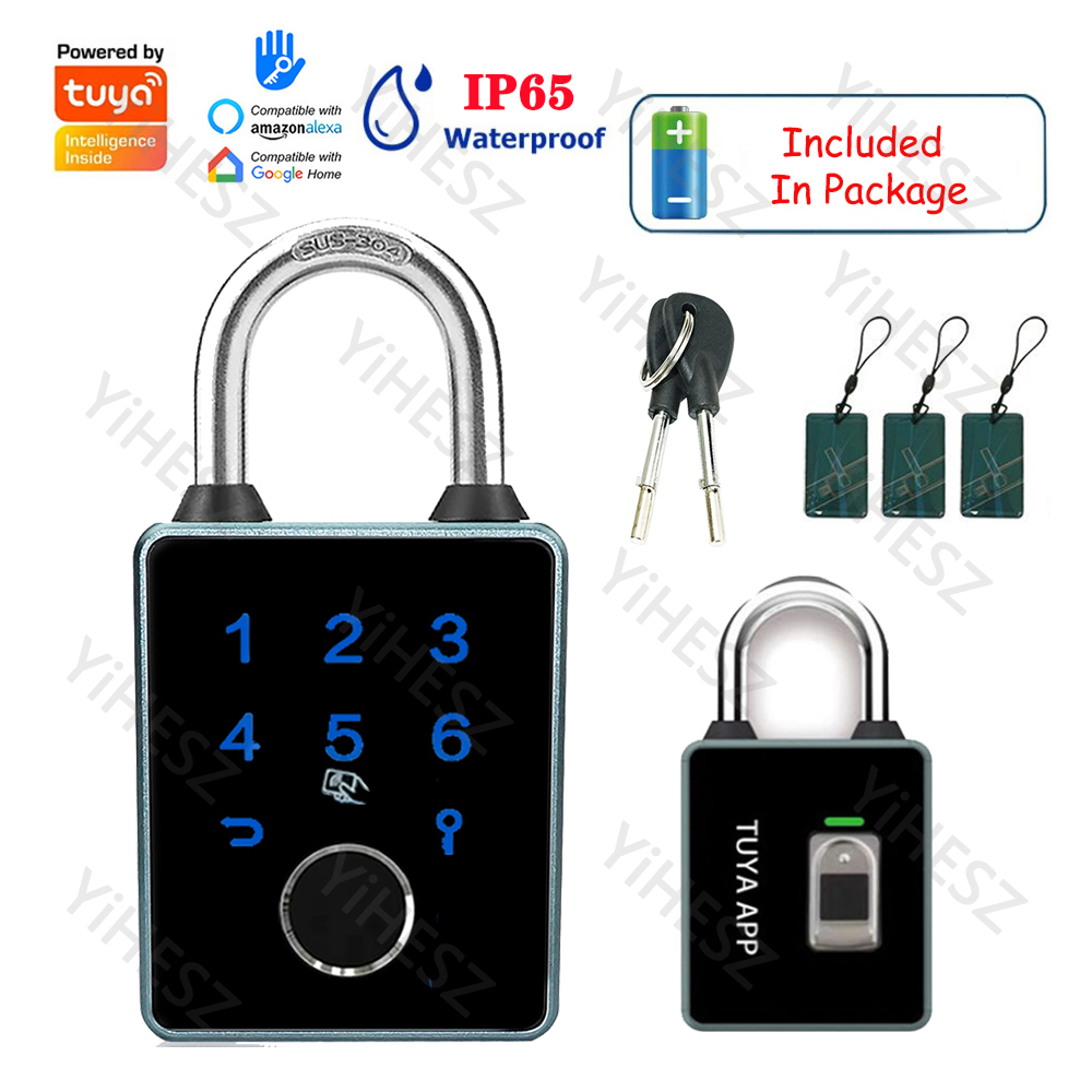 Tuya-盗難防止ラゲッジバッグ,防水電子ドアロック,アプリ - Door Access Control Keypad Rfid のレビューと価格