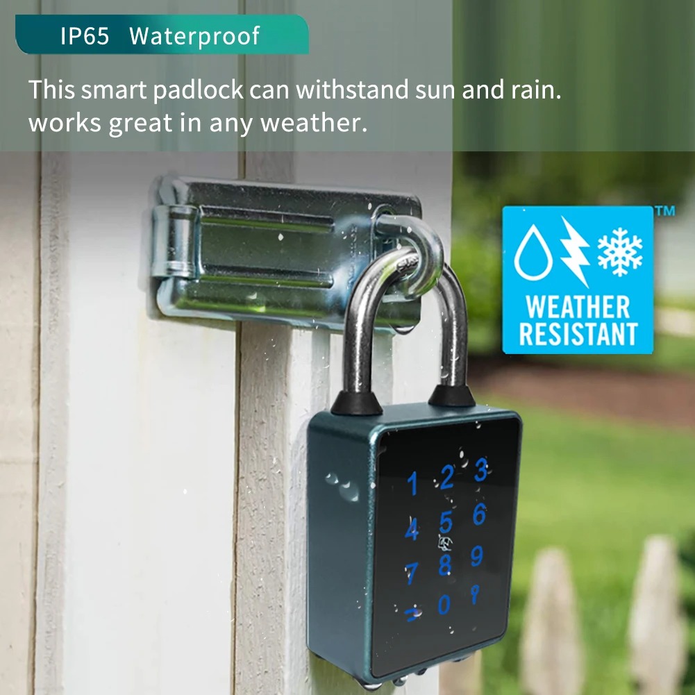 Tuya-盗難防止ラゲッジバッグ,防水電子ドアロック,アプリ - Door Access Control Keypad Rfid のレビューと価格