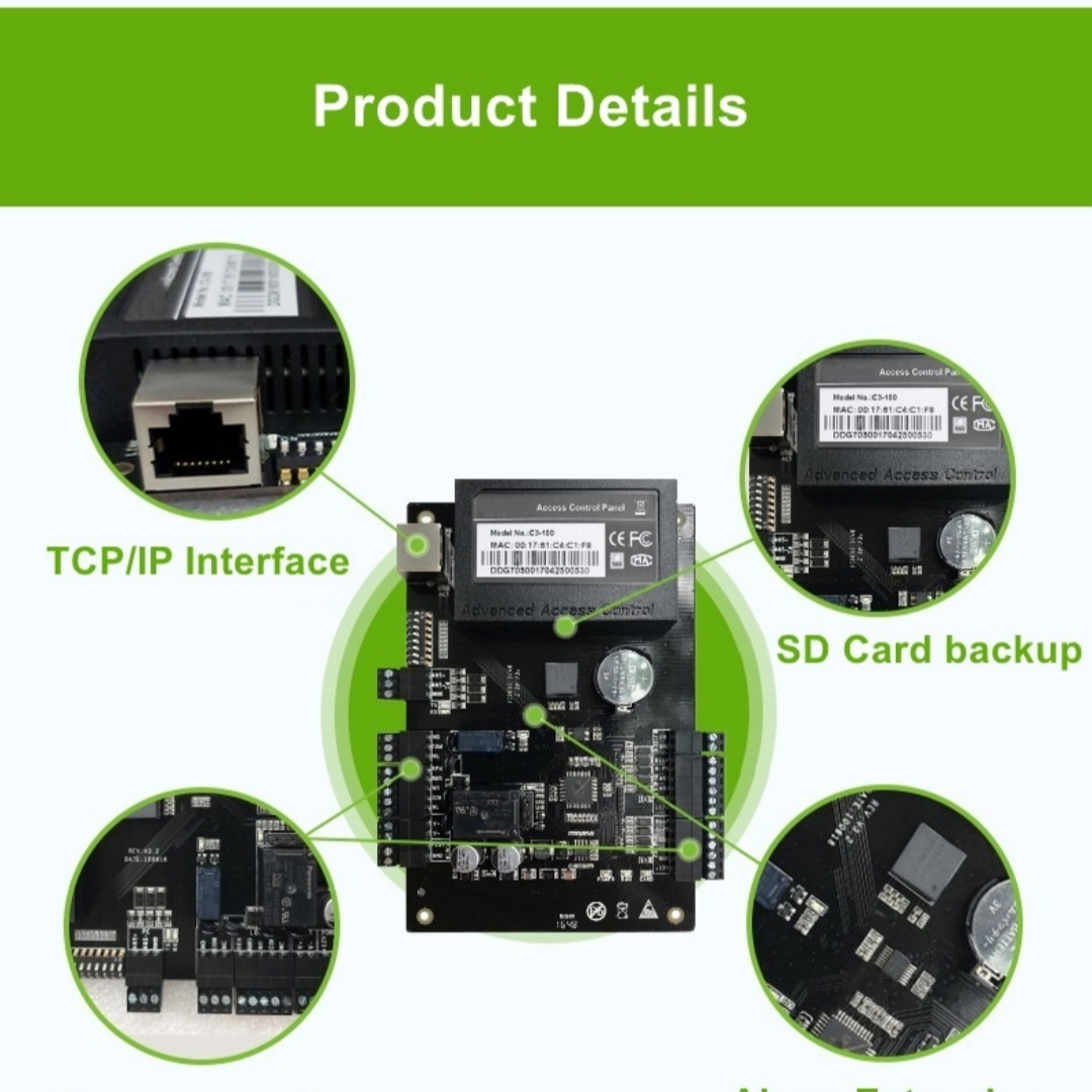 ZKT C3-100、C3-200、C3-400 IPアクセ - Access Control Board 4 Door のレビューと価格