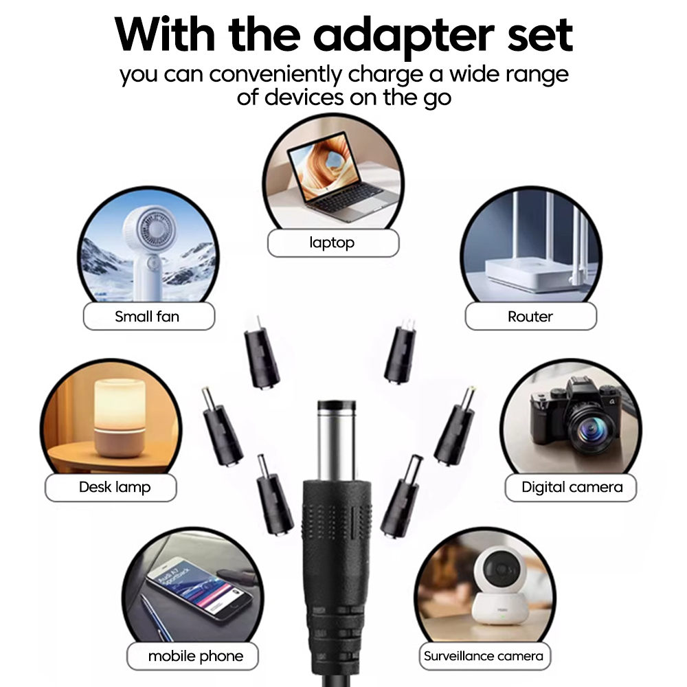 90 °   エルボ型Cブーストケーブル 5V/9V/12V - Access Control Power Supply 12V 5A のレビューと価格