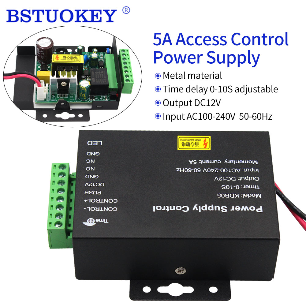 アクセス制御電源スイッチ,5a時間遅延,調整可能な入力,no - Access Control Power Supply 12V 5A のレビューと価格