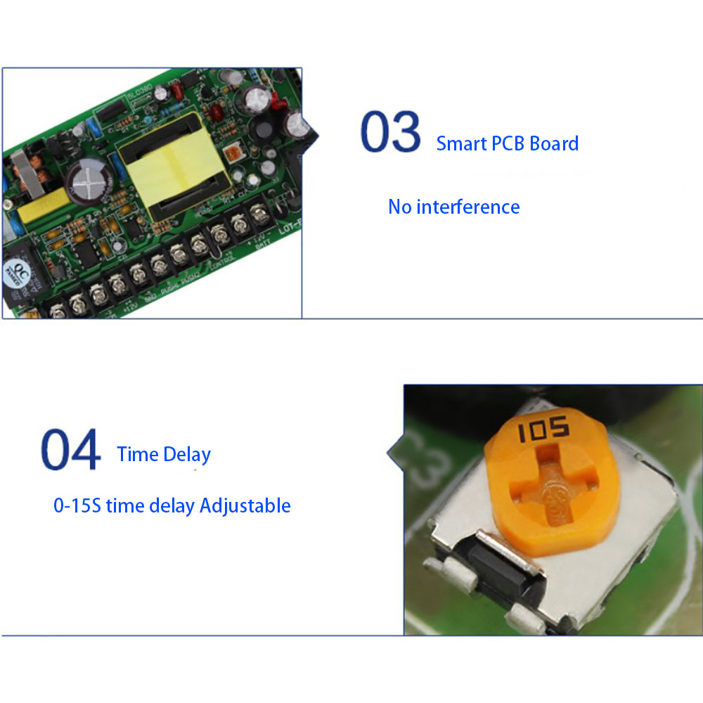 DC 12V ドアアクセス制御システムスイッチ電源 5A A - Access Control Power Supply 12V 5A のレビューと価格