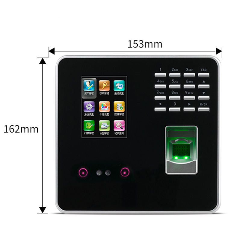 ZK3969 生体認証顔認識機 2.8インチTFTタッチスク - Biometric Time Attendance Machine のレビューと価格