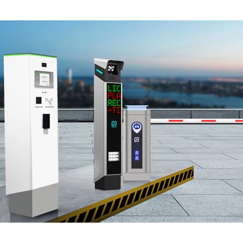チケット販売機、駐車場管理員、LPRカメラ付きゲートバリア、 - Gate Barrier Parking System のレビューと価格
