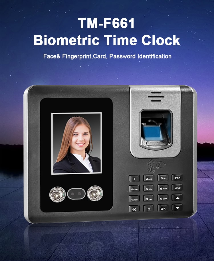 優れたクラウド対応の勤怠管理システム、生体認証（指紋・顔認証 - Biometric Time Attendance Machine のレビューと価格
