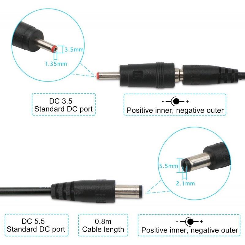 USB-DC5.5/3.5mm変換ケーブル。電圧調整可能。5 - Access Control Power Supply 12V 5A のレビューと価格