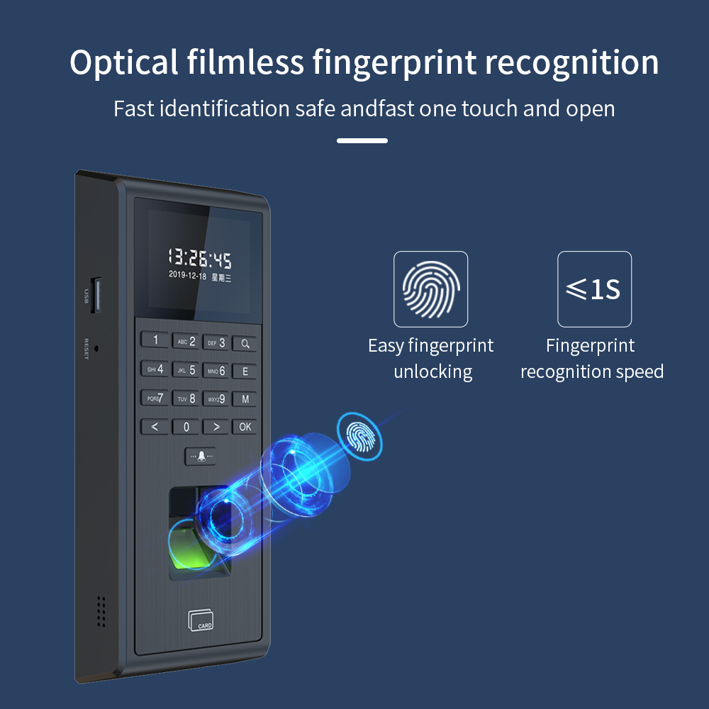Tuya-インテリジェント生体認証指紋認証システム,時間監視 - Fingerprint Access Control Door のレビューと価格
