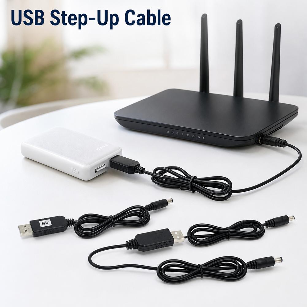 USB-DC昇圧ケーブル。5V、9V、12Vの電圧変換が可能 - Access Control Power Supply 12V 5A のレビューと価格
