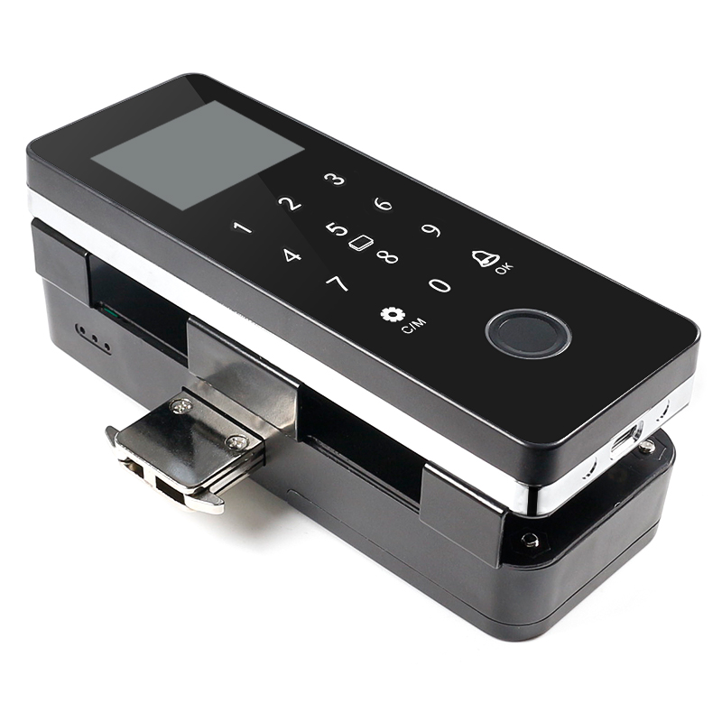 電子スマートガラスドアロック 指紋スマートロック パスワード - Fingerprint Access Control Door のレビューと価格