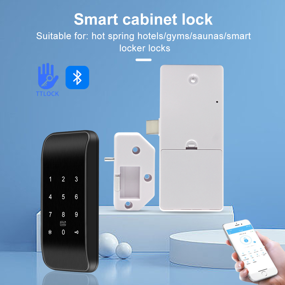 指紋付き引き出しロック,rfid家具ロック,bleキャビネッ - Fingerprint Access Control Door のレビューと価格