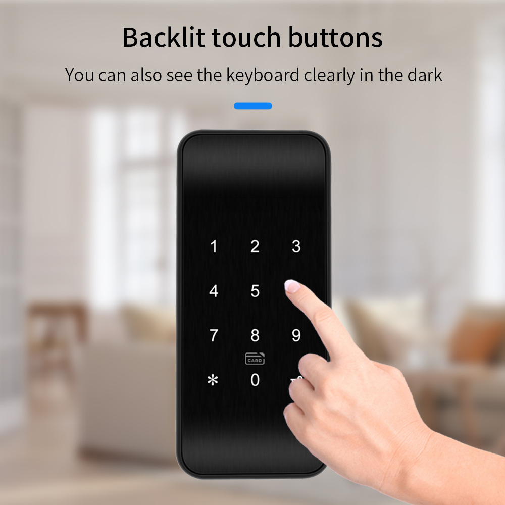 指紋付き引き出しロック,rfid家具ロック,bleキャビネッ - Fingerprint Access Control Door のレビューと価格