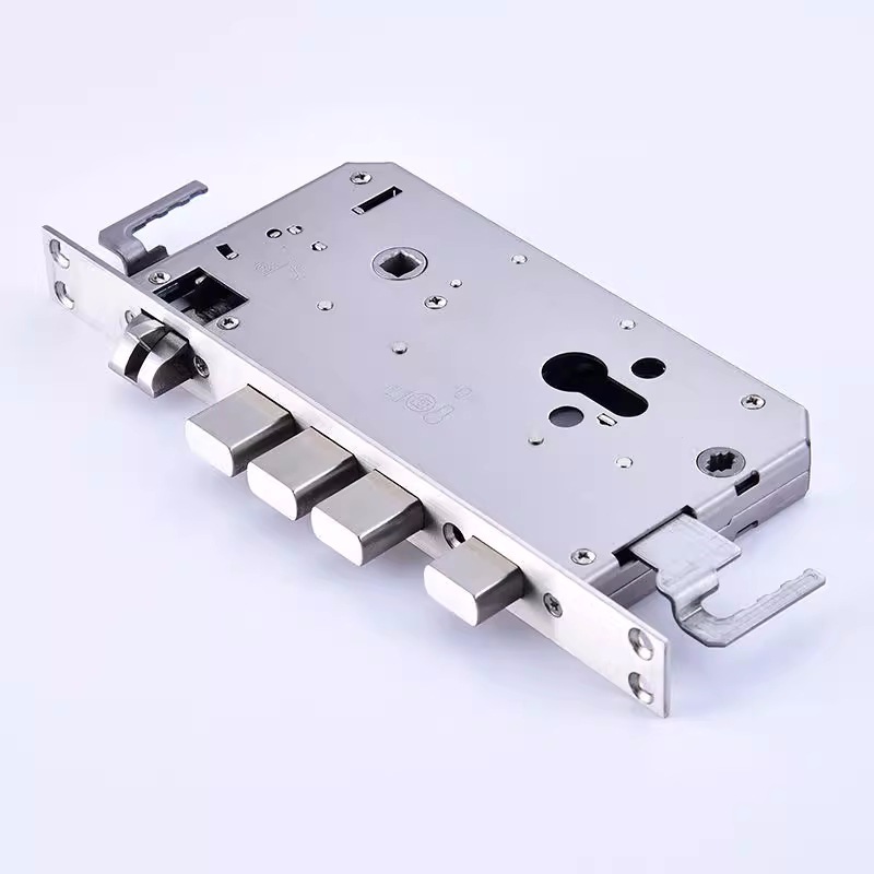 6068 304 ステンレス鋼セキュリティドアロック本体フッ - Fingerprint Access Control Door のレビューと価格