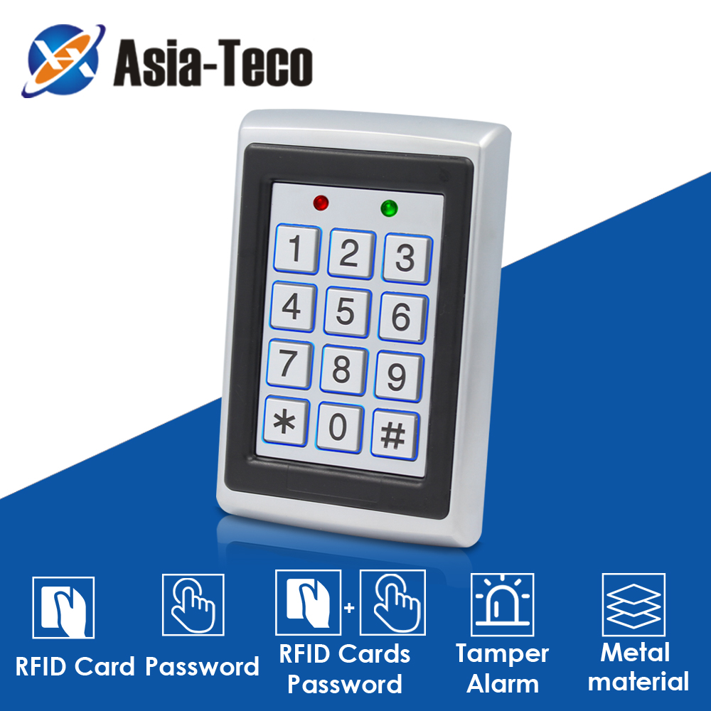 金属製アクセス制御キーパッド,125ユーザー,RFIDカード - Door Access Control Keypad Rfid のレビューと価格