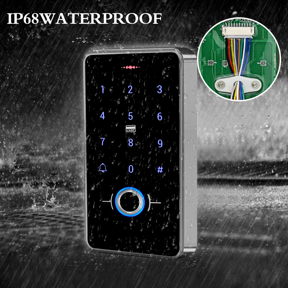 防水ドアアクセス制御システム,盗難防止,電源180kg,電気 - Access Control System Rfid Kit のレビューと価格
