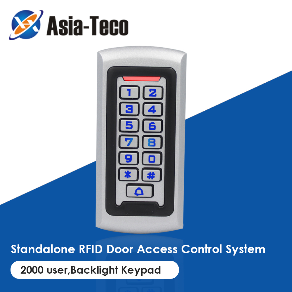 2000 ユーザー スタンドアロン RFID ドア アクセス - Door Access Control Keypad Rfid のレビューと価格