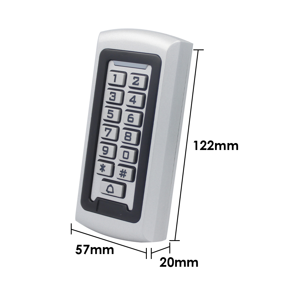 2000 ユーザー スタンドアロン RFID ドア アクセス - Door Access Control Keypad Rfid のレビューと価格