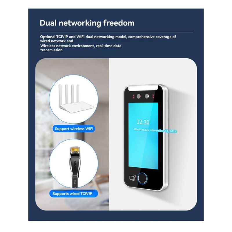 インテリジェント生体認証指紋タイムレコーダー 5000ユーザ - Biometric Time Attendance Machine のレビューと価格