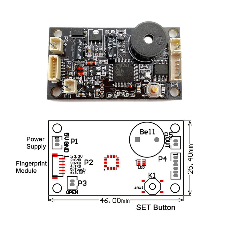 KS200 DC3.7V～6.5Vまたは4本のAA電池で動作 - Access Control Board 4 Door のレビューと価格