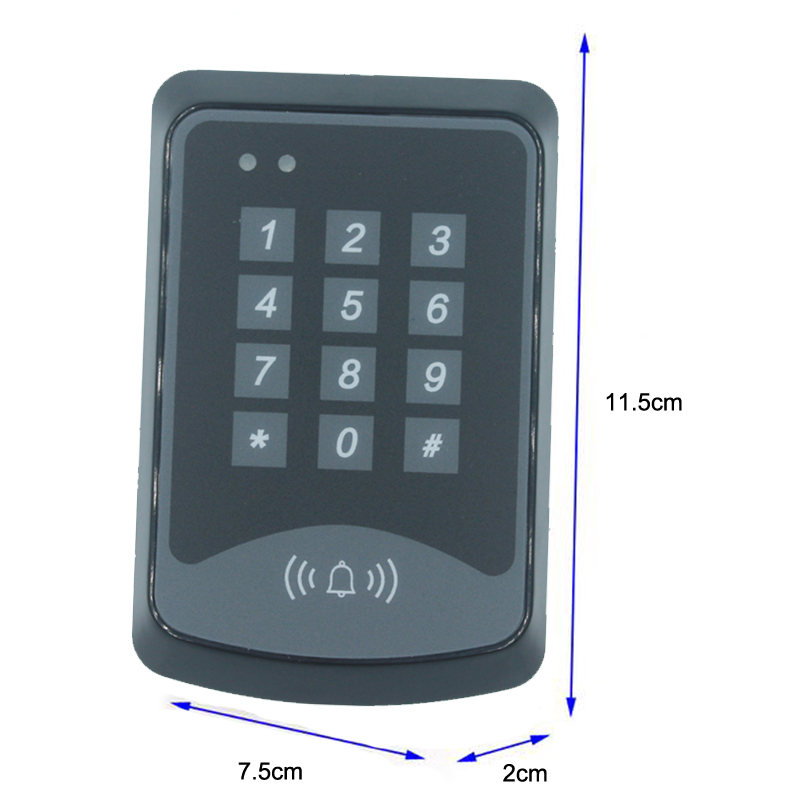 Rfidアクセス制御キーパッドロック,セキュリティマシン,1 - Access Control System Rfid Kit のレビューと価格