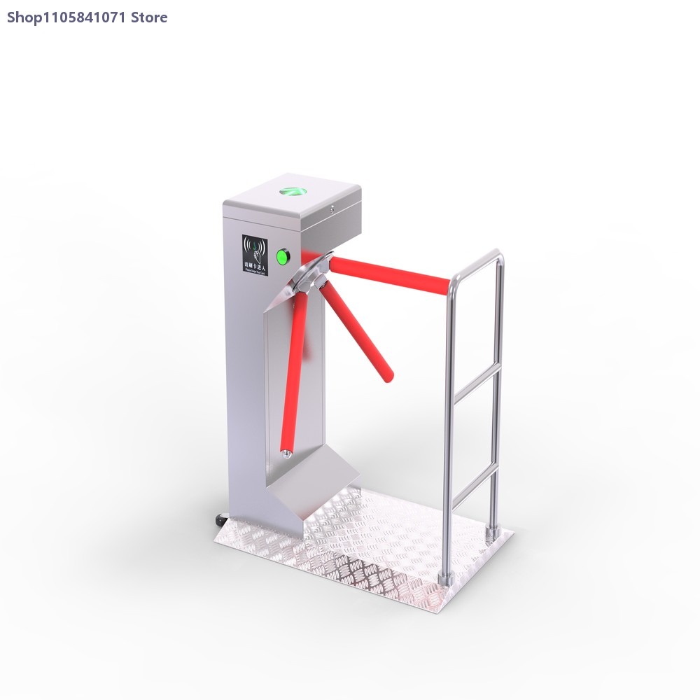 RFID、QRコード、顔認識、指紋認証、三脚式回転ゲート、歩 - Turnstile Gate Access Control のレビューと価格