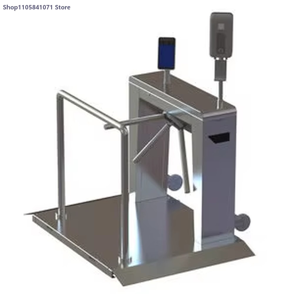 RFID、QRコード、顔認識、指紋認証、三脚式回転ゲート、歩 - Turnstile Gate Access Control のレビューと価格