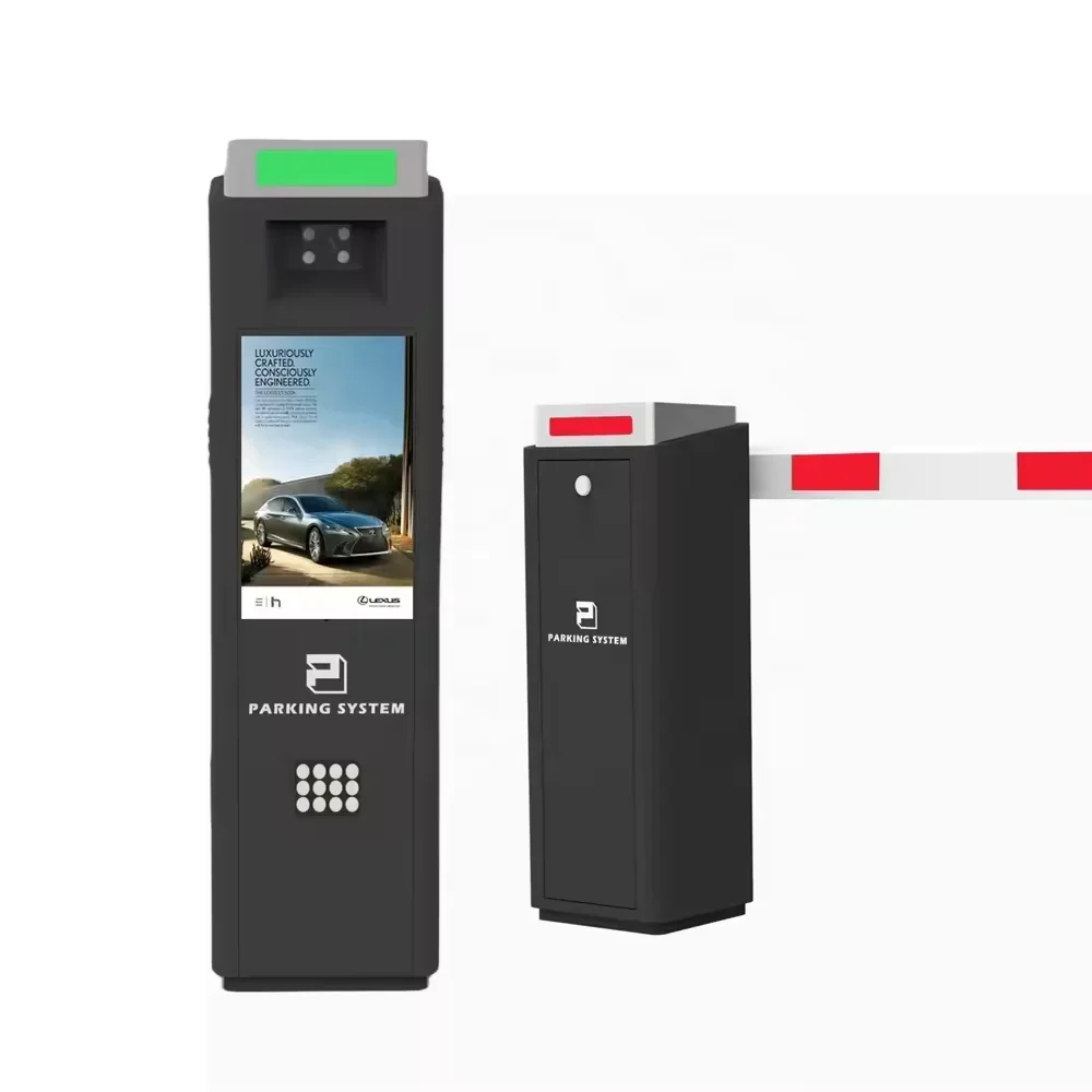 駐車システムLCDディスプレイ多言語対応ナンバープレート認識 - Gate Barrier Parking System のレビューと価格