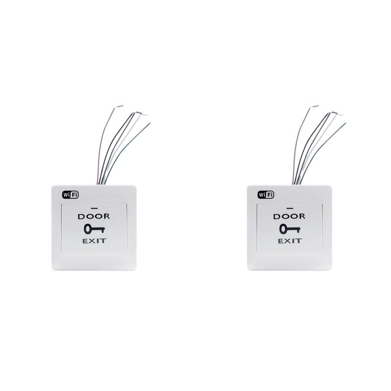 B44C 2X Tuya スマートライフ Wifi ドア出口 - Exit Button Push To Release のレビューと価格