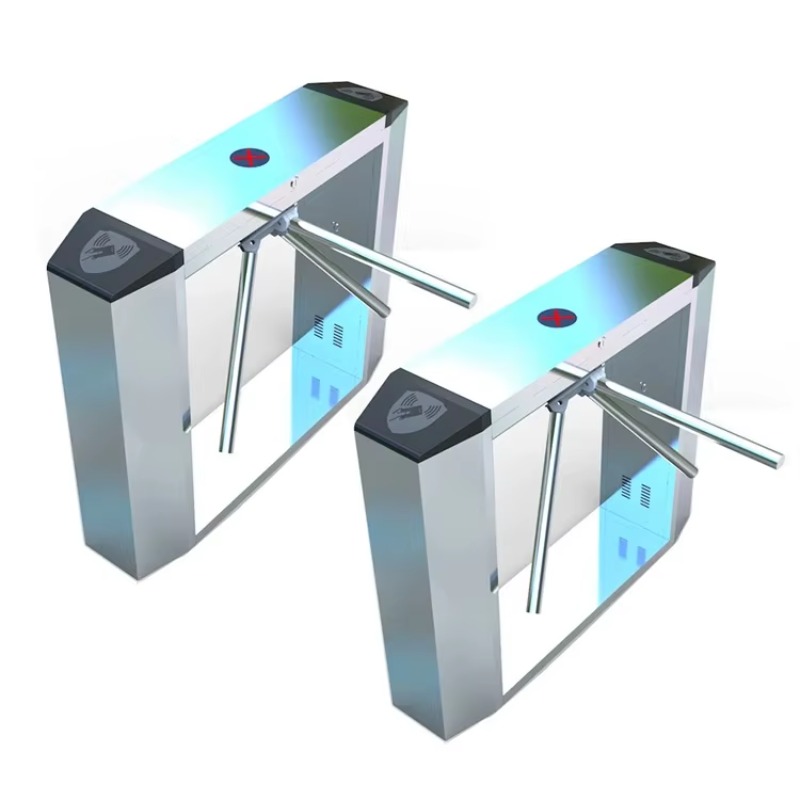 カードスワイプ式入退場ゲートシステム、人用アクセス制御三脚回 - Turnstile Gate Access Control のレビューと価格