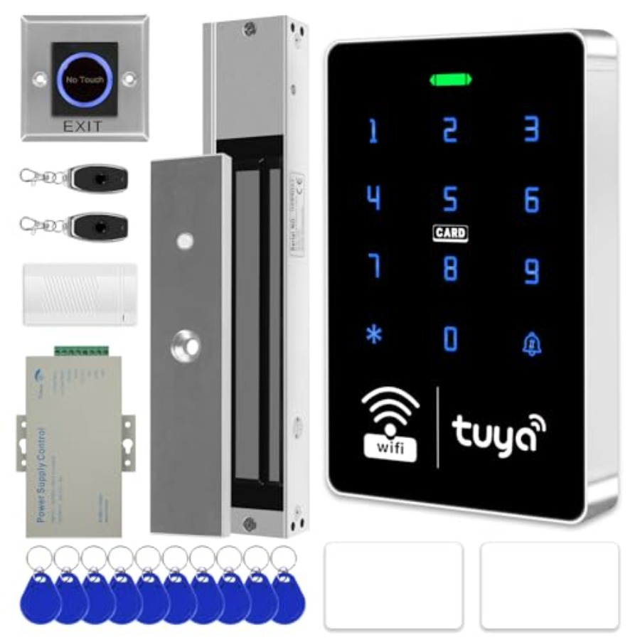 屋外用WiFi TUYAセキュリティアクセスシステムキット： - Access Control System Rfid Kit のレビューと価格