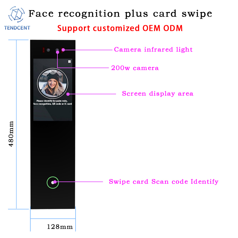 テンデンツ エレベーターアクセス制御端末 手掌静脈顔認証 ナ - Face Recognition Access Control Terminal のレビューと価格
